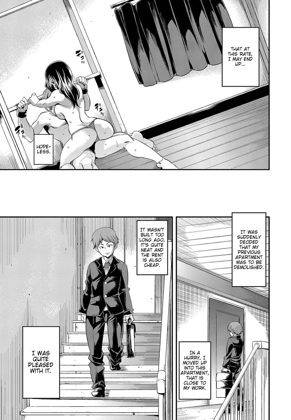 Hentai Manga Comic-The Woman In The Corner Room-Read-3